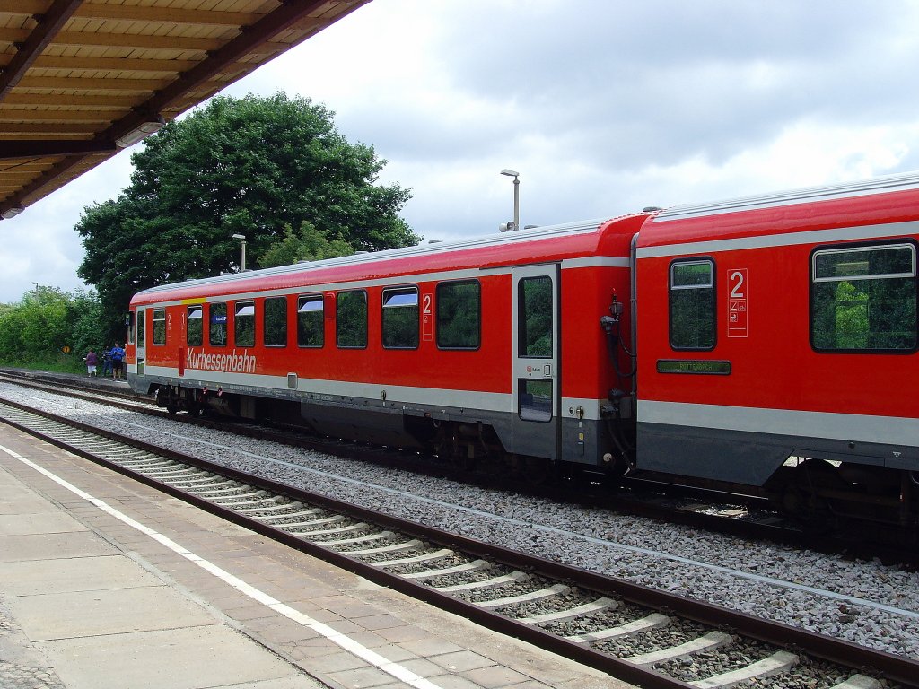 628.2 im Bahnhof Rottenbach am 14.8.2010