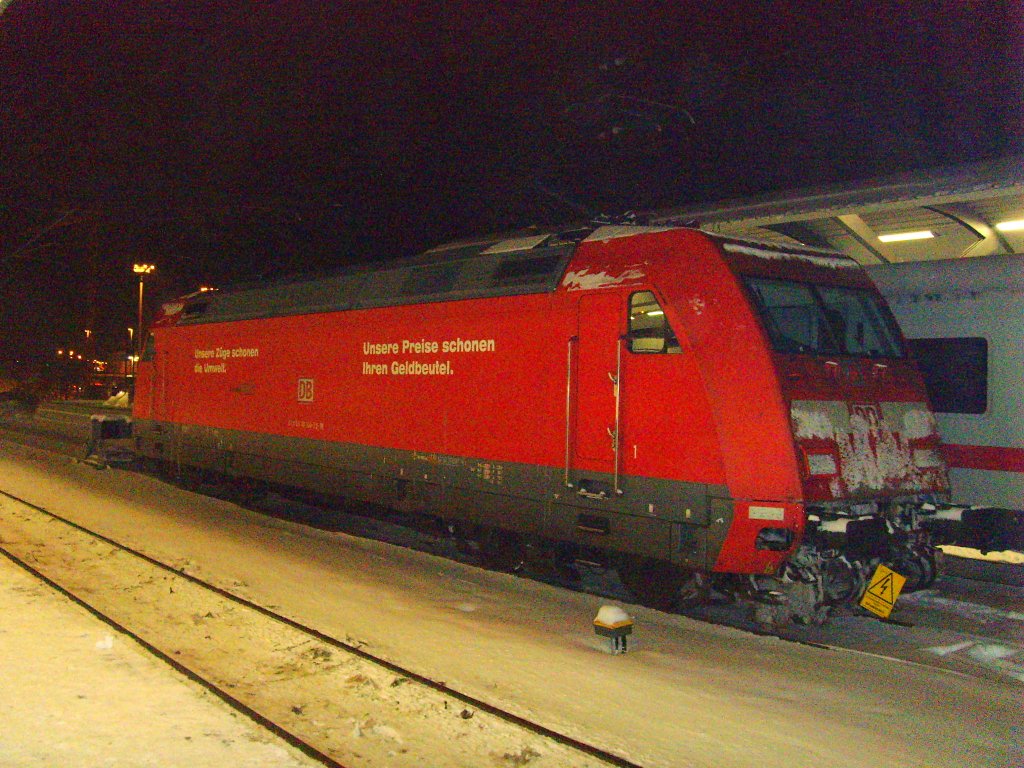 Abgestellt in Erfurt Hbf, 2.12.2010