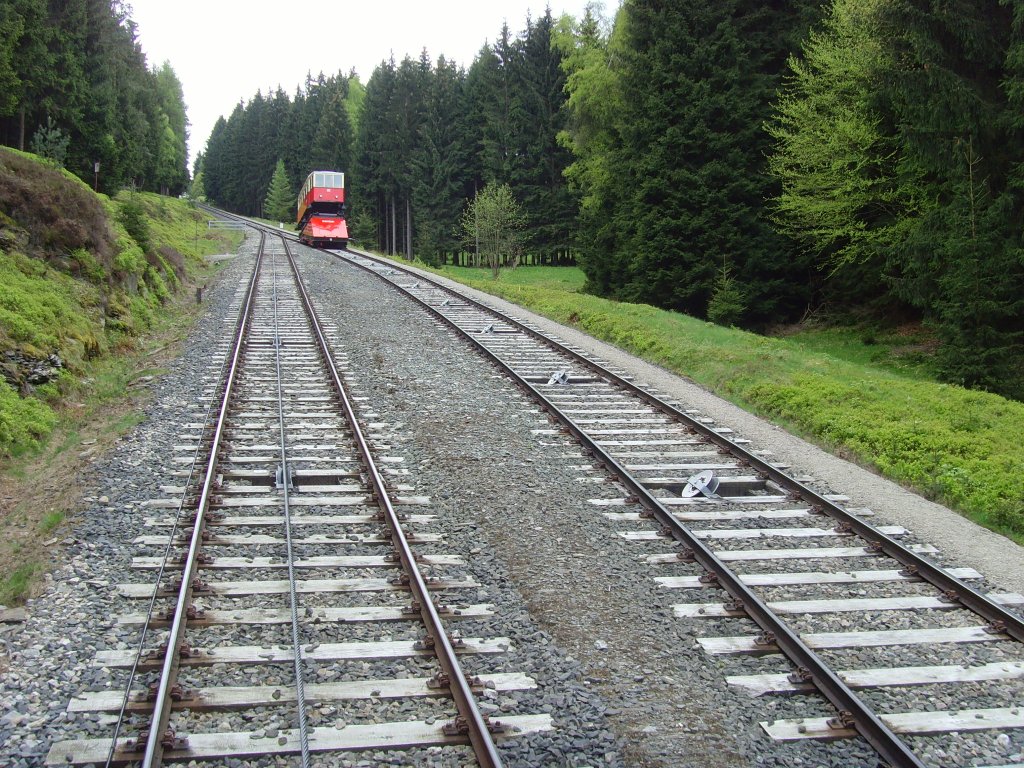 An der Ausweiche der Bergbahn, 2010