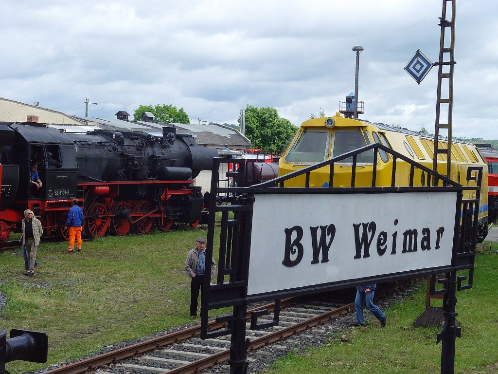 Angekommen im BW Weimar, Mai 2010