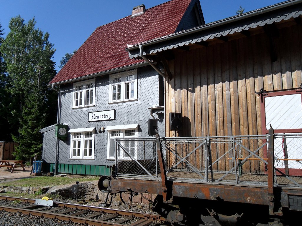 Bahnhof Rennsteig, August 2010