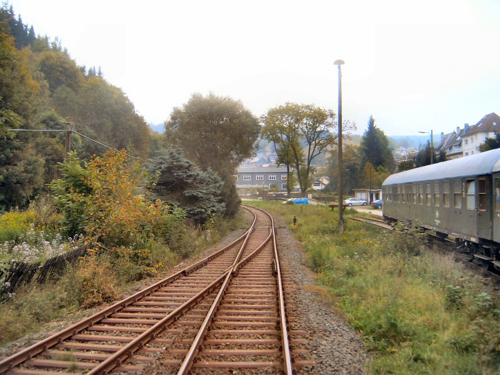 Bahnhofsweiche Sttzerbach, 2005