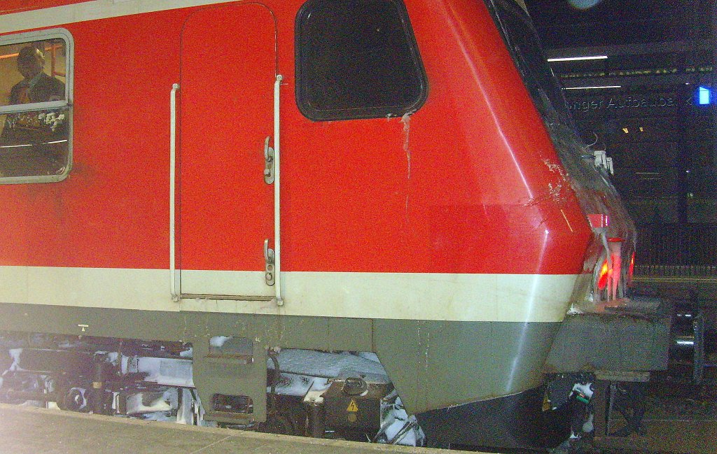 Detail Steuerwagen Erfurt Hbf 25,12.20010