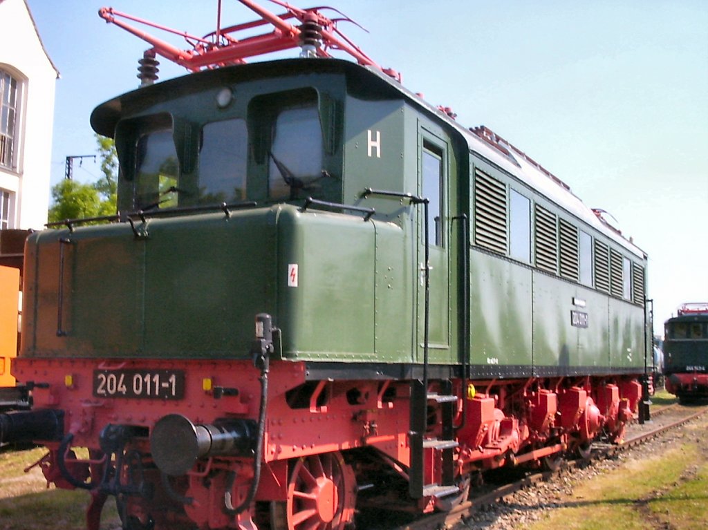 E 04 (204) der Deutschen Reicchsbahn in Weimar, Mai 2010