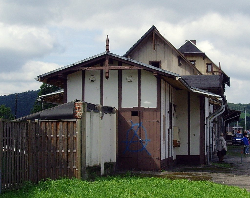 EG Bahnhof Rottenbach im August 2010