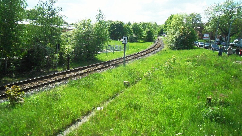 Gleis Richtung Bad Berka