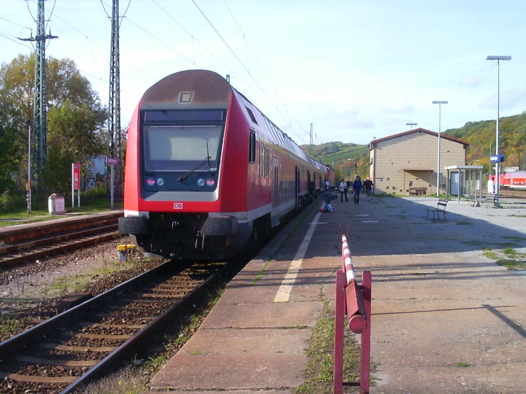 Im Bahnhof Groheringen um 2004