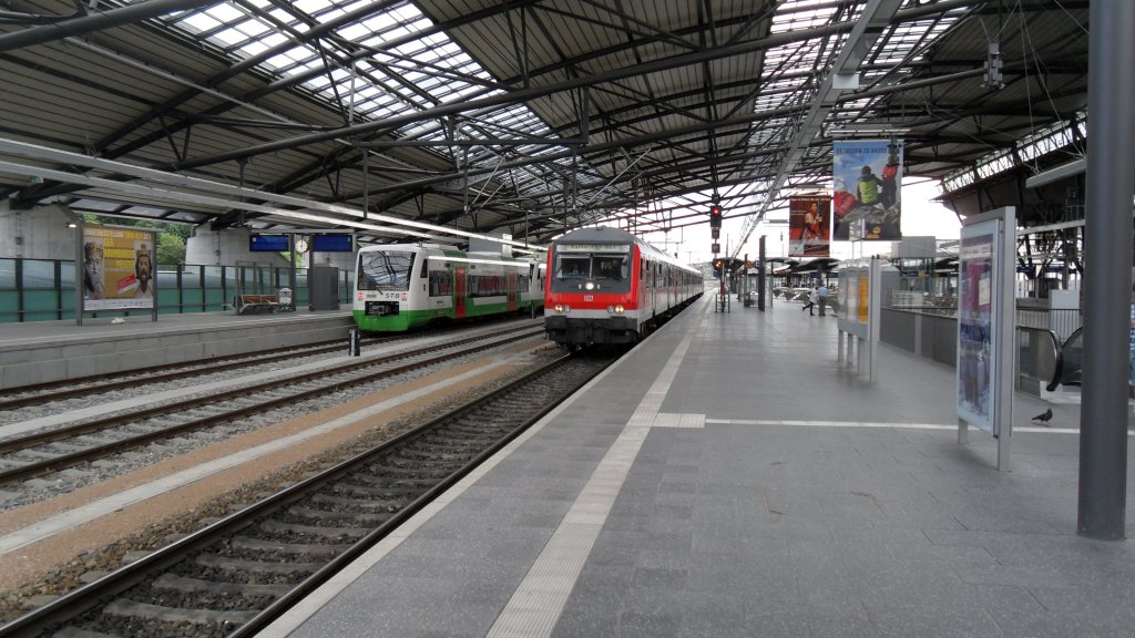 In der Bahnhofshalle Erfurt Hbf