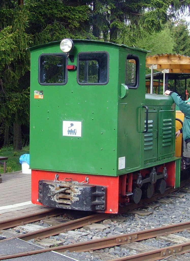 Lok der Waldeisenbahn Lichtenhain, 2010