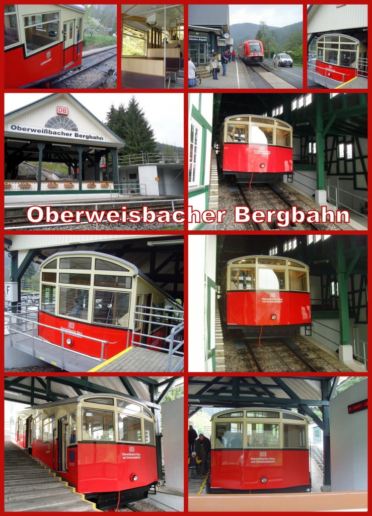 Montage Bergbahnstrecke der Oberweibacher Bergbahn, 2010