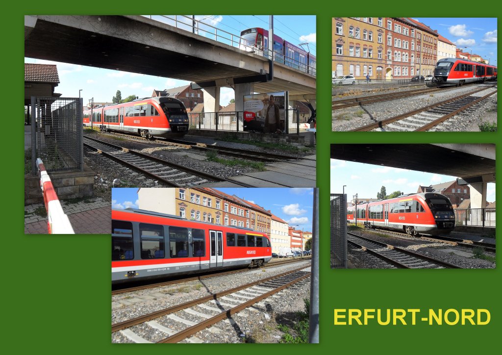 Planverkehr in Erfurt-Nord
