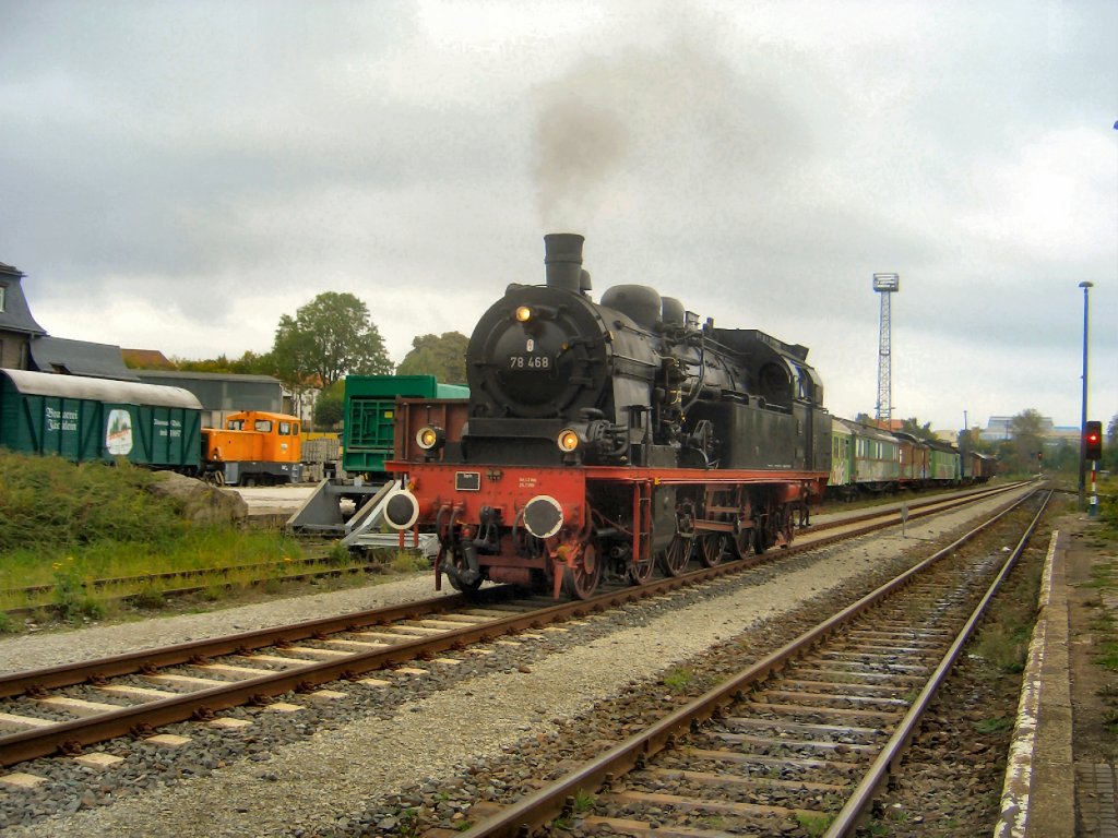 Rangierfahrt in Ilmenau, 2005
