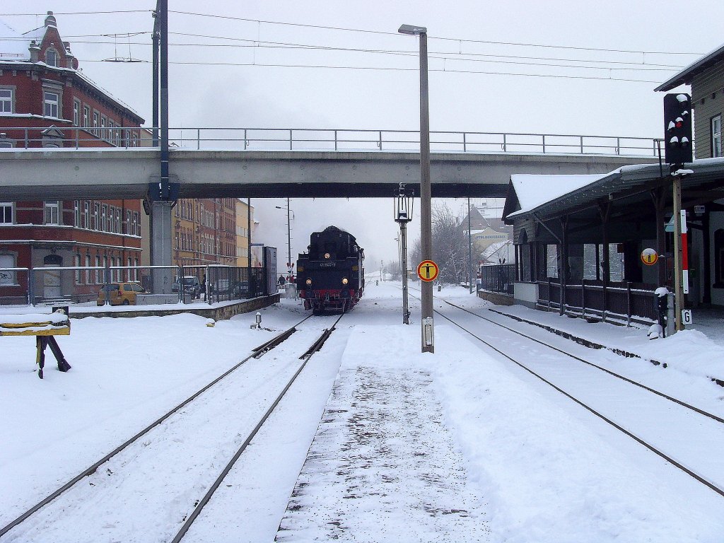 Rangierfahrt Sonderzug 3.12.2010 in Erfurt-Nord