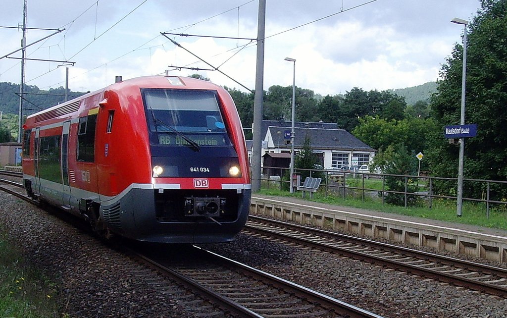 RB nach Blankenstein, 28-8-2010