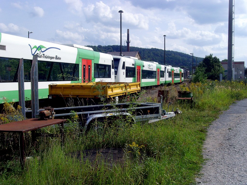 RS1-Triebwagen in Meiningen