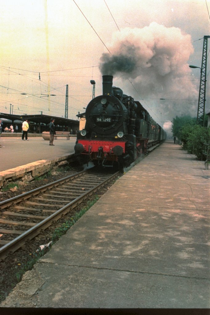 Sonderzug nach Kranichfeld, vor 1989