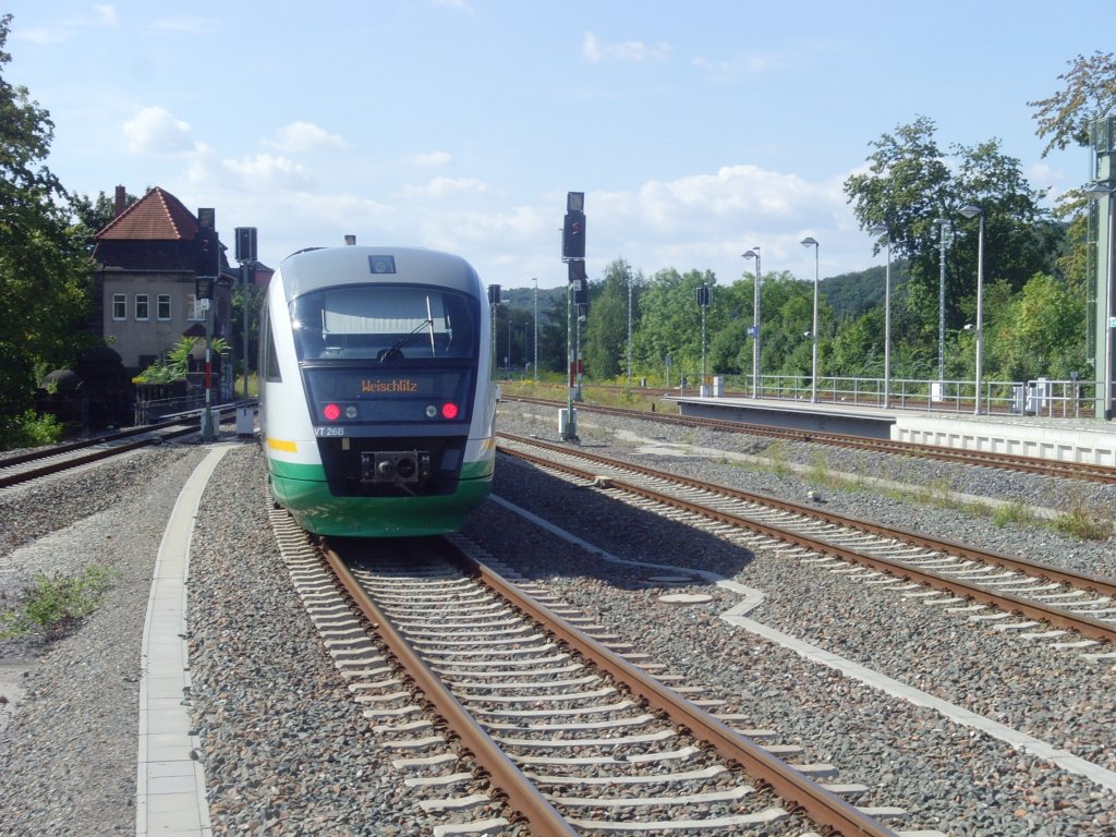 Vogtlandbahn nach Plauen unt. Bhf - Weischlitz