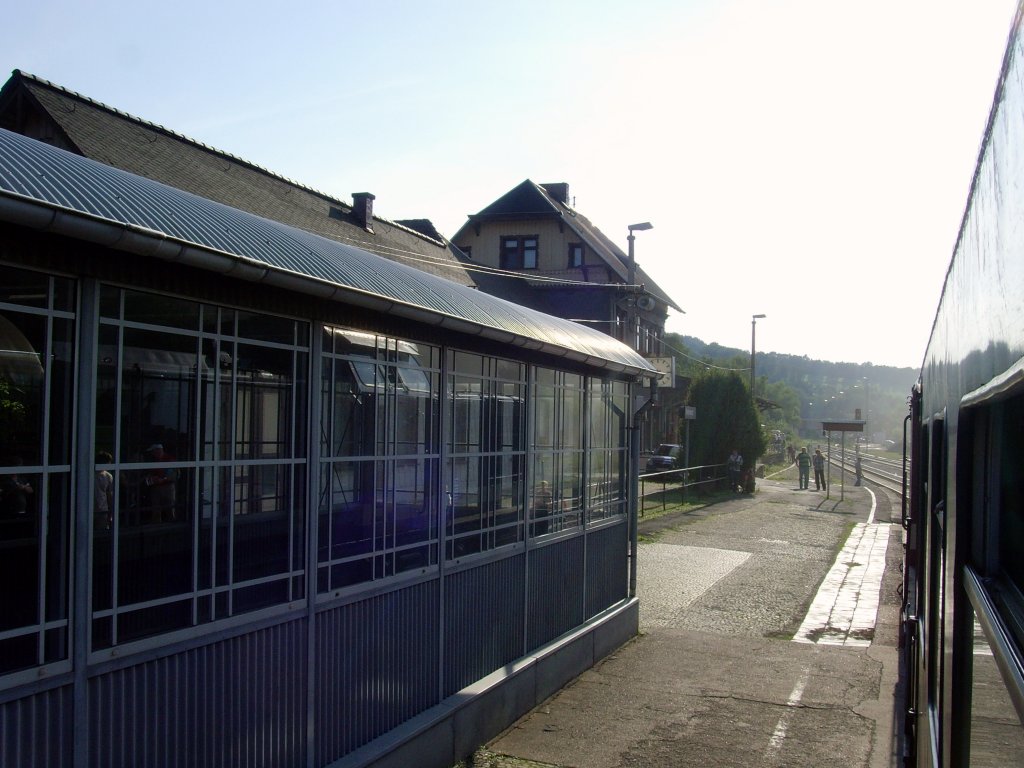 Vor der Abfahrt in Rottenbach, 14.8.2010
