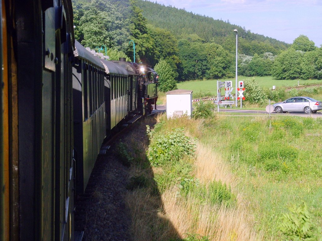 Zwischen Manebach und Ilmenau, August 2010