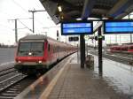 Zugverrkehr in Erfurt Hbf whrend des Umbaus