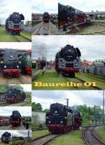 Baureihe 01 im Bw Weimar, Mai 2010