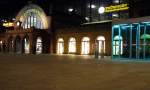 Erfurt Hbf am Abend