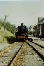 bhf-erfurt-west/77501/38-1182-in-erfurt-west-vor-1989 38 1182 in Erfurt-West, vor 1989