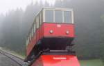Bergbahnwagen 2 im Nebel, 2010
