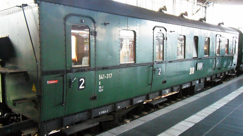 Abteilwagen 2.Klasse in Erfurt Hbf