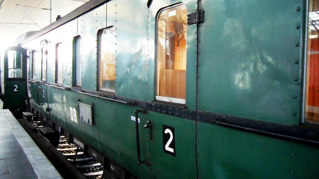 Abteilwagen in Erfurt Hbf