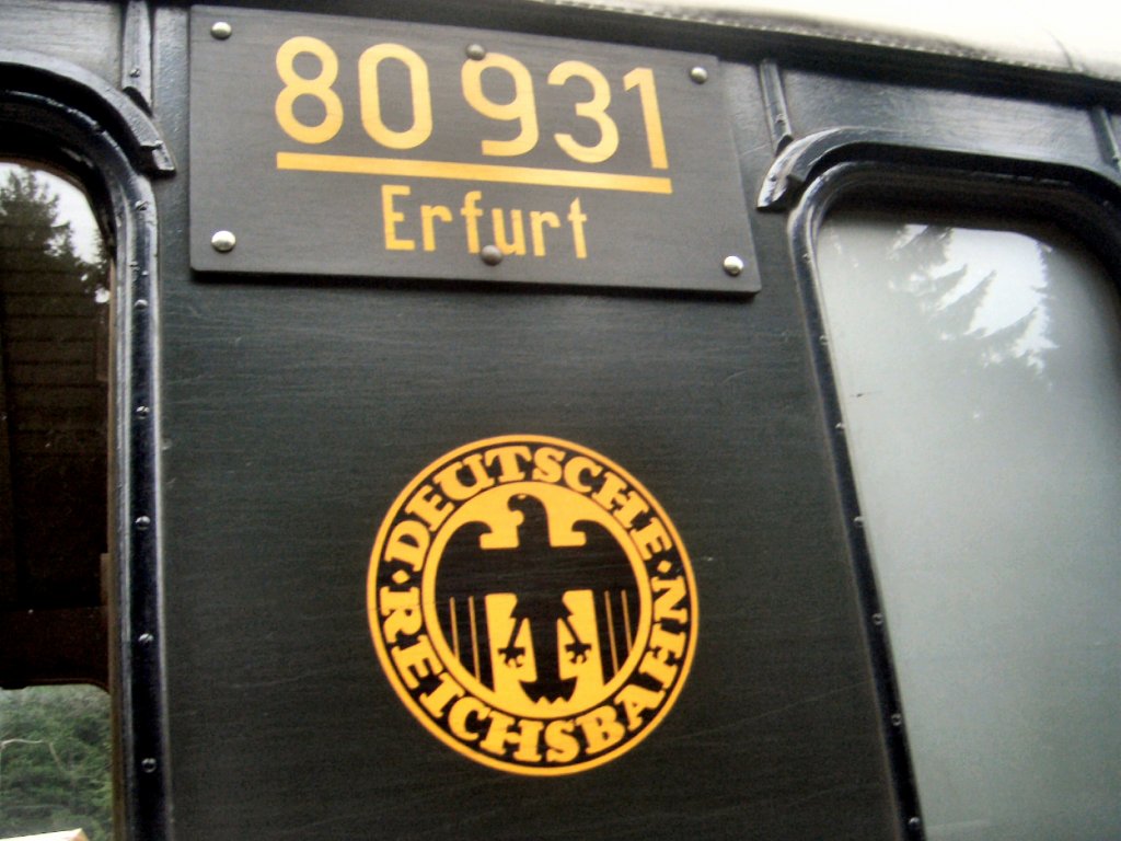 Detail Reisezugwagen 80931 Erfurt