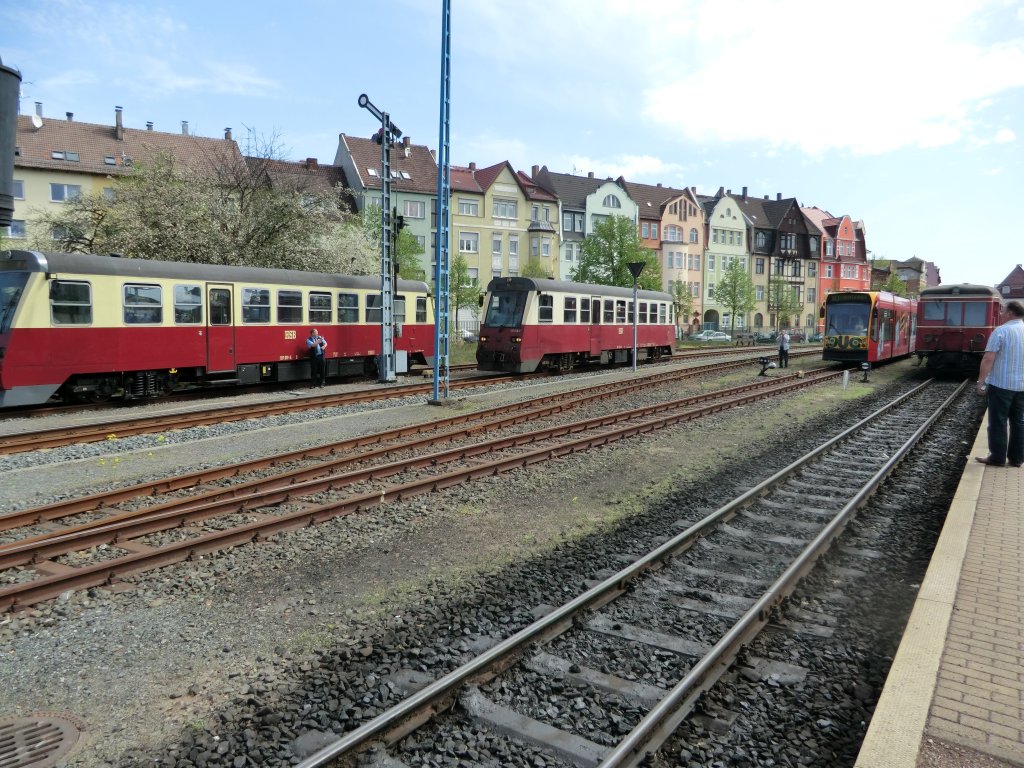 HSB-Triebwagen Nordhausen-Nord 2012