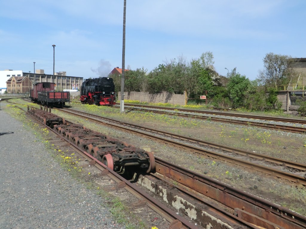 Im Gterbahnhof Nordhausen-Nord