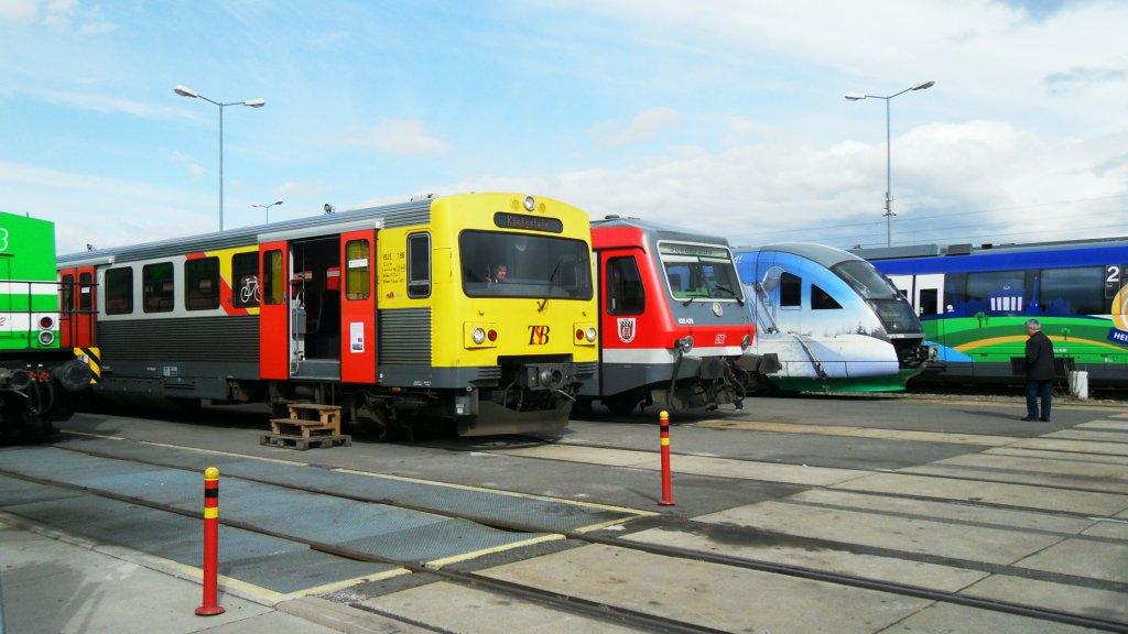 Triebwagenparade zum EIB-Jubilum