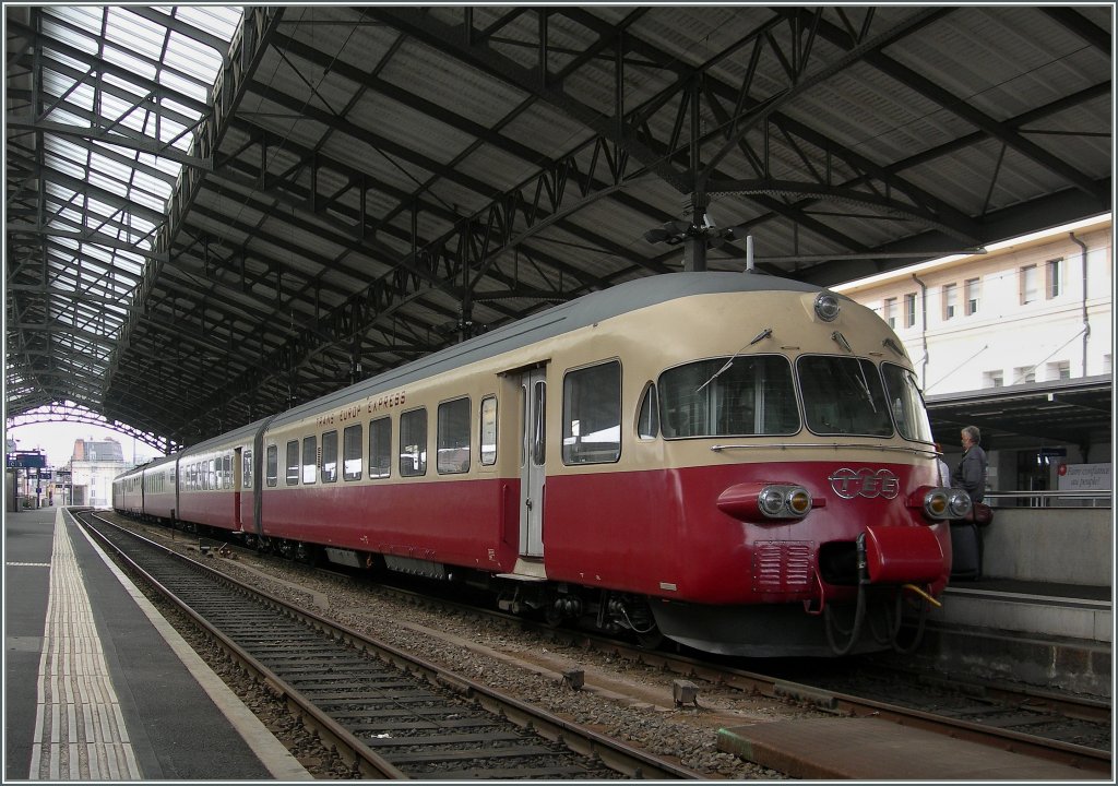 Zu meiner Freude kam der RAE TEE II 1053 am 30. April erneut nach Lausanne.
