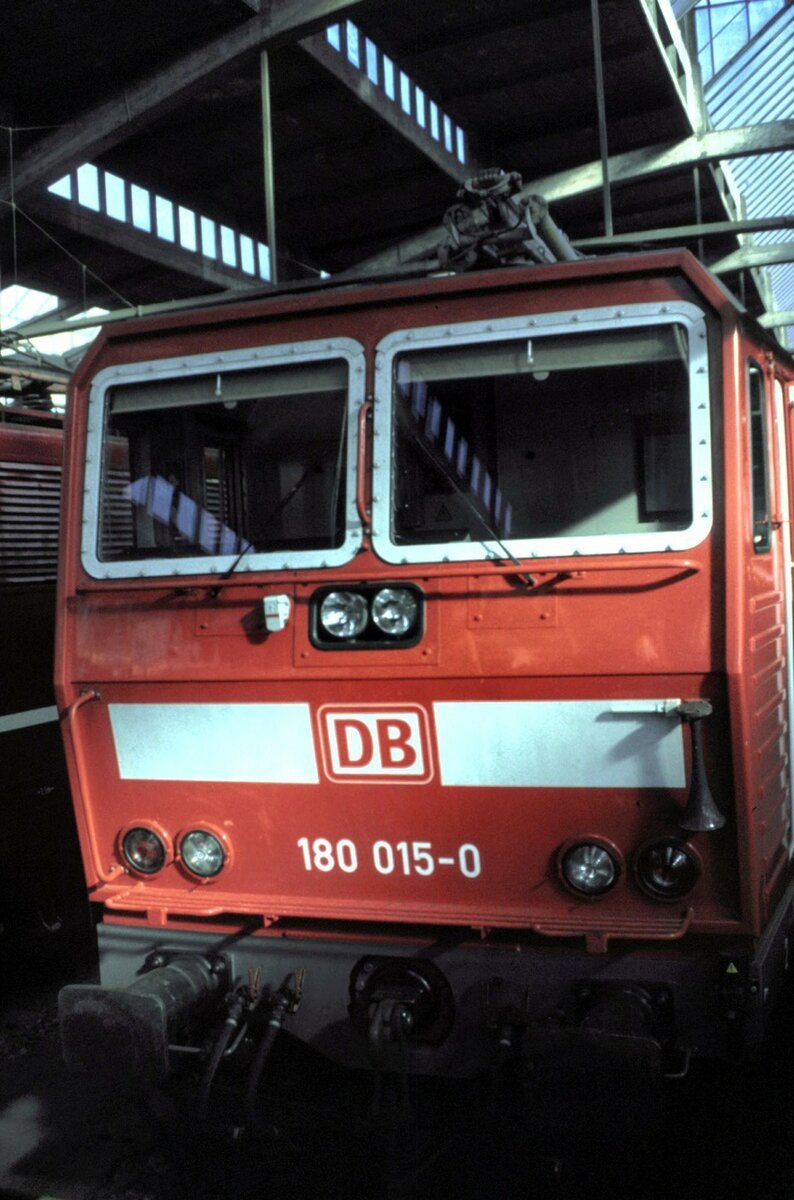 180 015-0 beim Jubil�um 100 Jahre DB Museum N�rnberg in N�rnberg Langwasser am 16.10.1999.