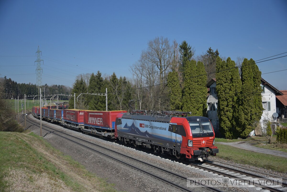 2019-03-21, SBB CFF FFS Cargo Mühlau
Br 193 477 [Fulda]