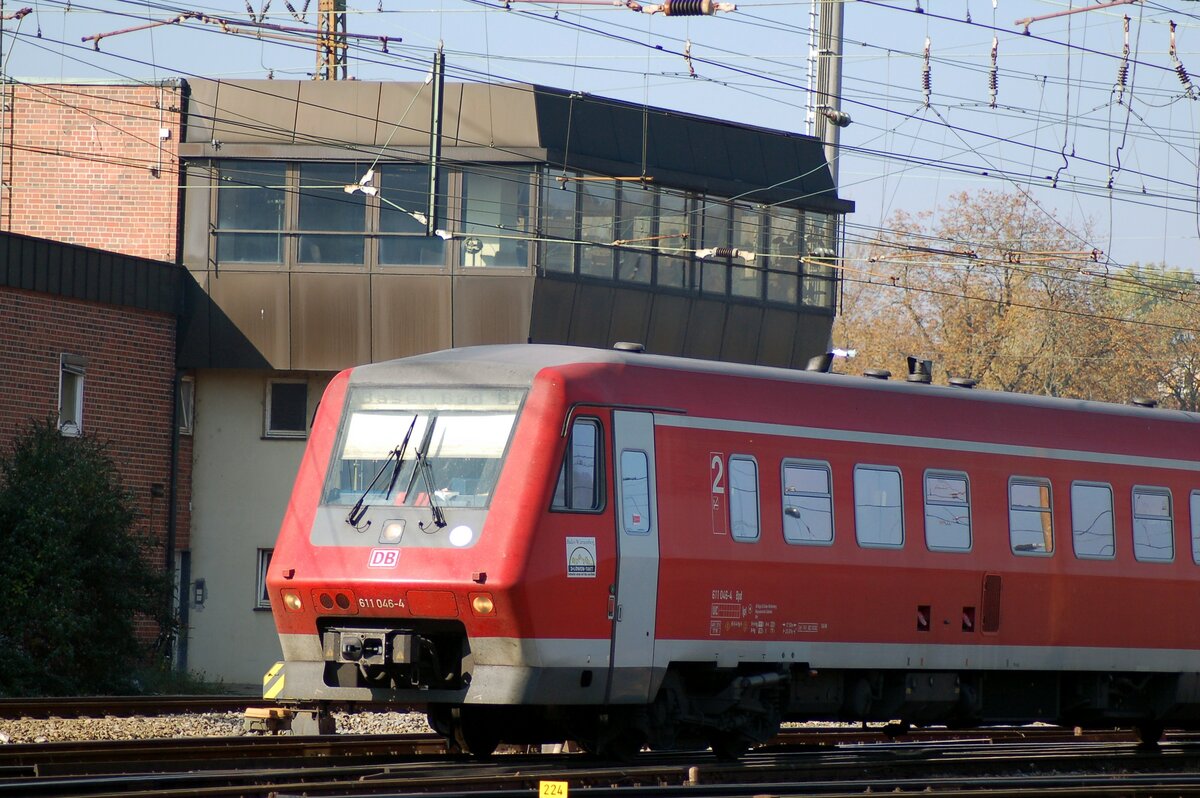 611 045-4 in Ulm am 16.10.2007.