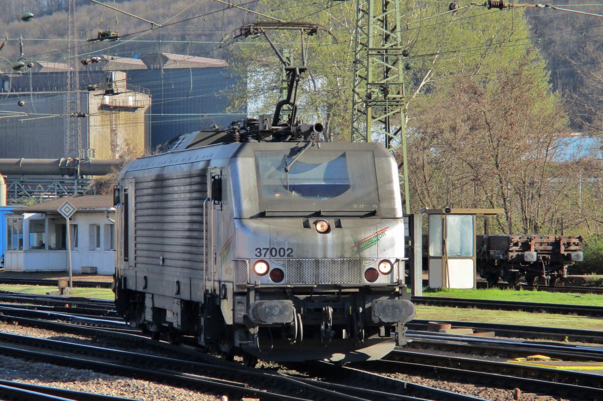 Akiem 37002 lauft am 28 März 2017 um in Völklingen.