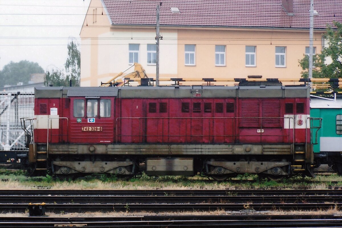 Am 22 Mai 2008 steht CD 742 329 in Breclav.