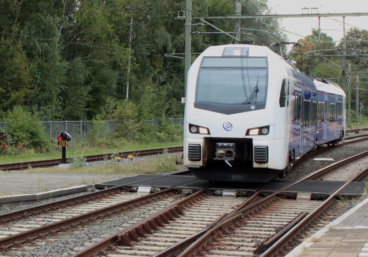 Am 22 September 2024 treft Arriva 456 in Sittard ein mit ein RB aus Heerlen.