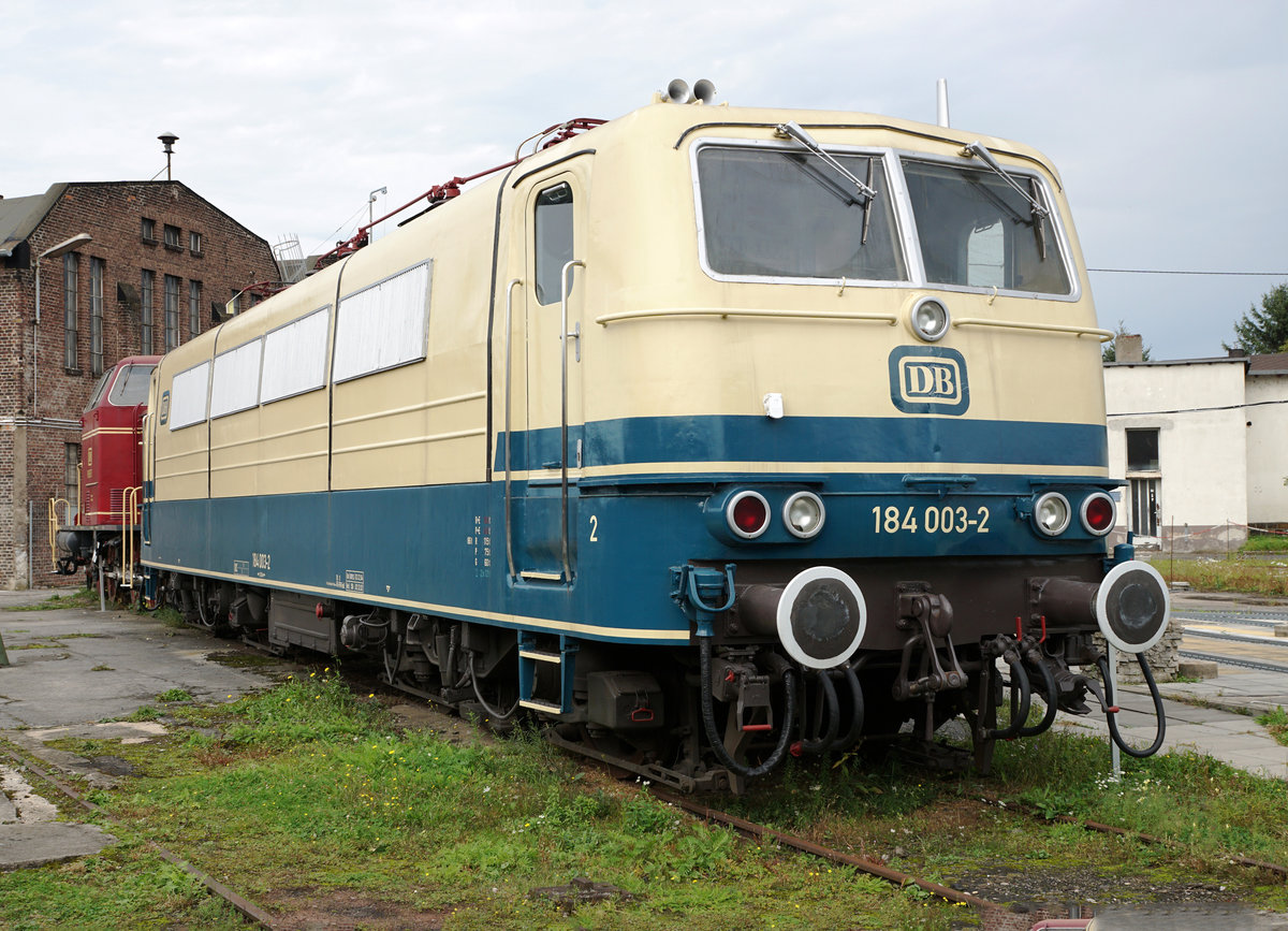 DB Museum Koblenz:
Am 23. September 2017 waren viele interessante Lokomotiven in Koblenz ausgestellt.
Foto: Walter Ruetsch 