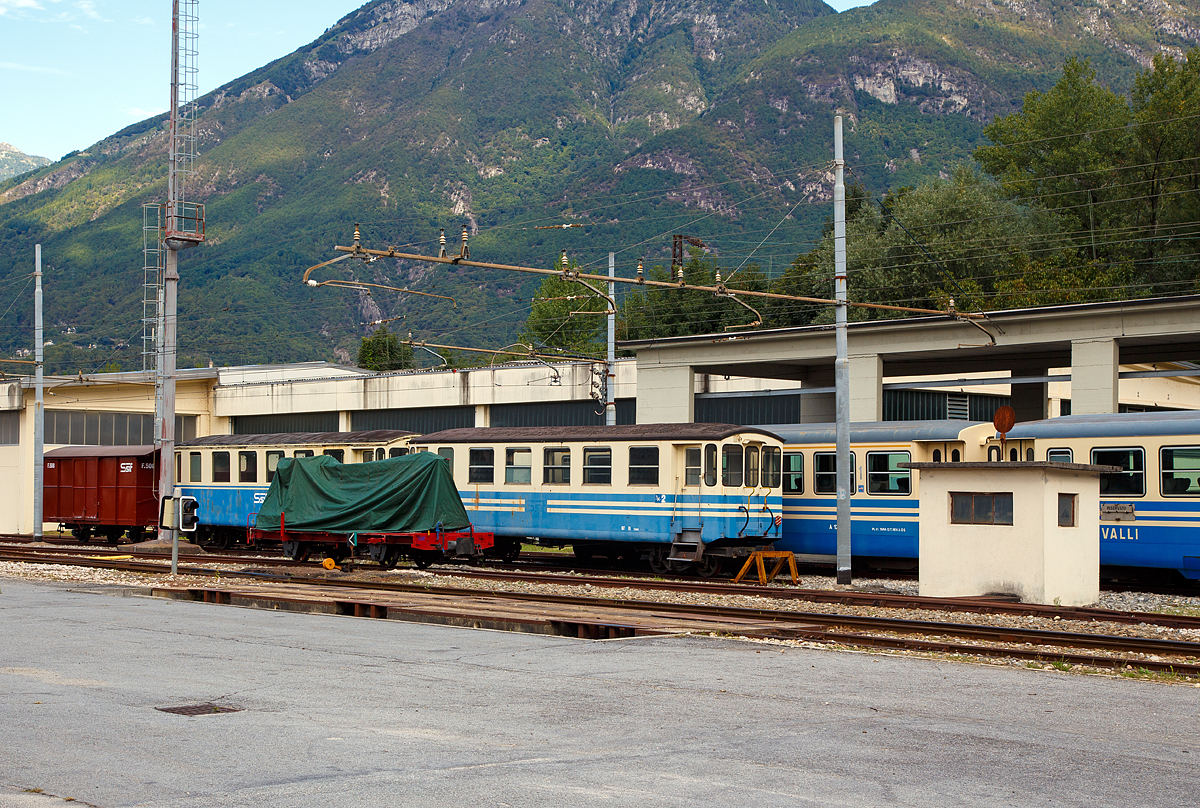 
Ein Blick ins Depot der SSIF (Società subalpina di imprese ferroviarie) in Domodossola.