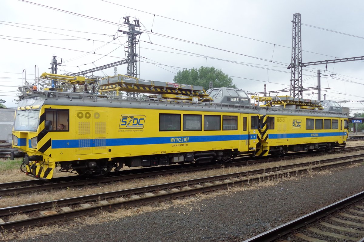 MVTV 2 2-007 steht am 16 Mai 2018 in Kolín.