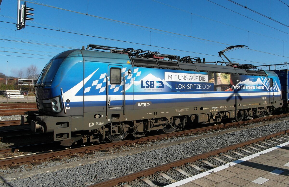 RTB 193 485 'Lokspitze'steht am 2 M�rz 2025 in Amersfoort.