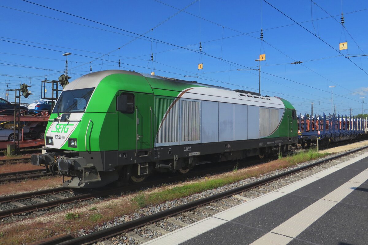 SETG ER 20-02 steht am 18 Mai 2023 in Donauwörth.