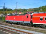 aktueller-betrieb/84839/143-mit-dopelstockzug-in-grossheringen 143 mit Dopelstockzug in Groheringen