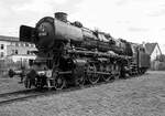 Die ölgefeuerte Dreizylinder-Schnellzug-Dampflokomotive 01 1100, ex DB 012 100-4, steht am 04.09.2020 im DB Museum Koblenz-Lützel.