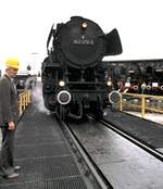 043 475-3 in Rheine beim Dampflok Abshiedsfest am 10.09.1977.