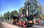 Lok Saxonia beim Jubiläum 100 Jahre DB Museum Nürnberg am 16.10.1999.